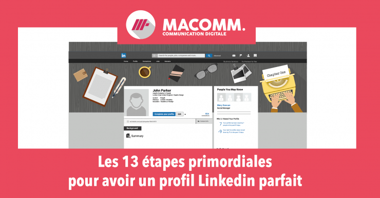 Etapes pour un profil Linkedin parfait