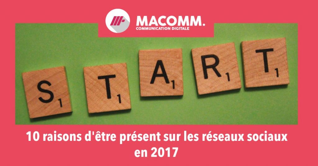 Pourquoi etre present sur les reseaux sociaux