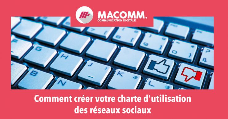 Réalisation charte d'utilisation réseaux sociaux