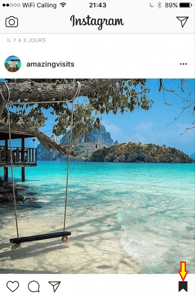 Enregistrer les images dans les collections