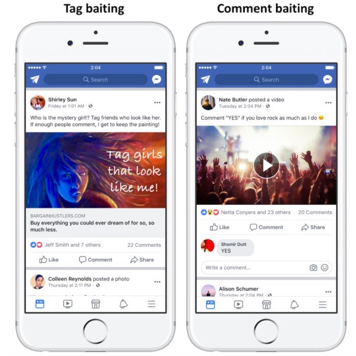 Règles Facebook 2018