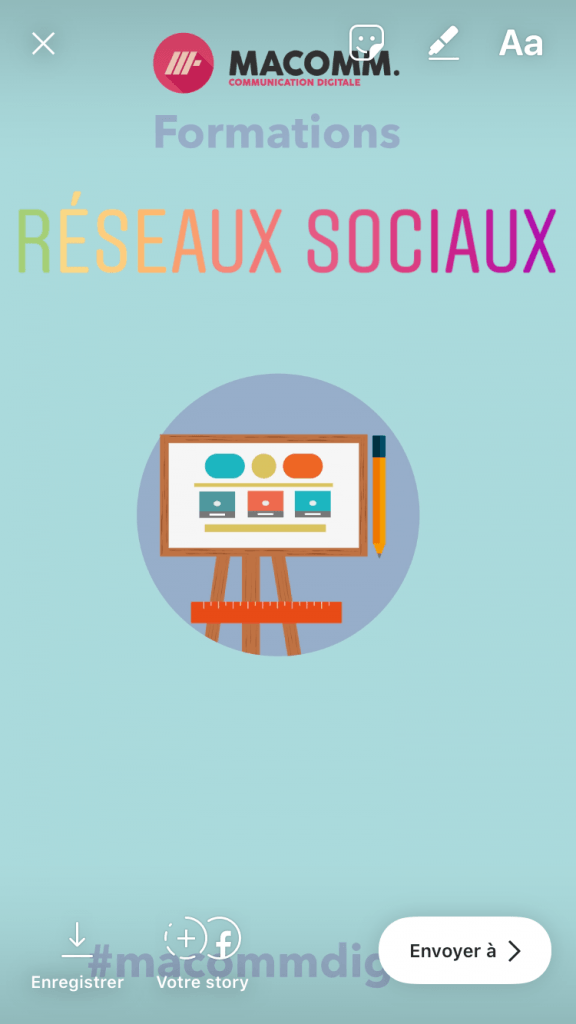 Texte effet arc-en-ciel