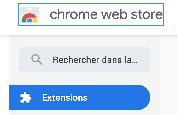Chrome web store 