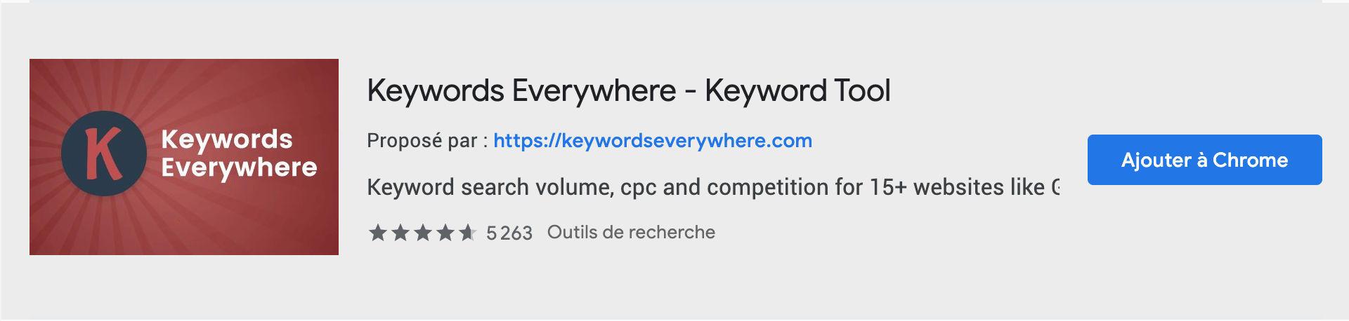 Keywords Everywhere 